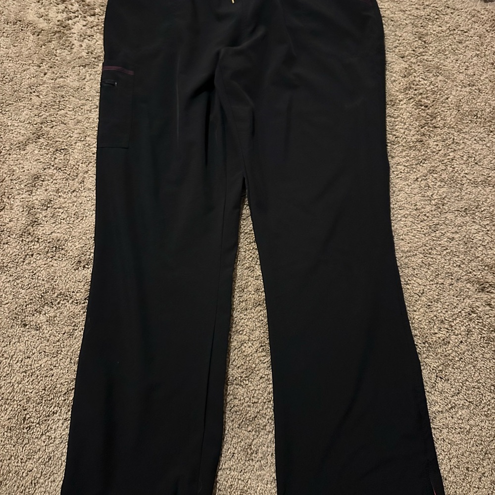 Black Scrub Pants